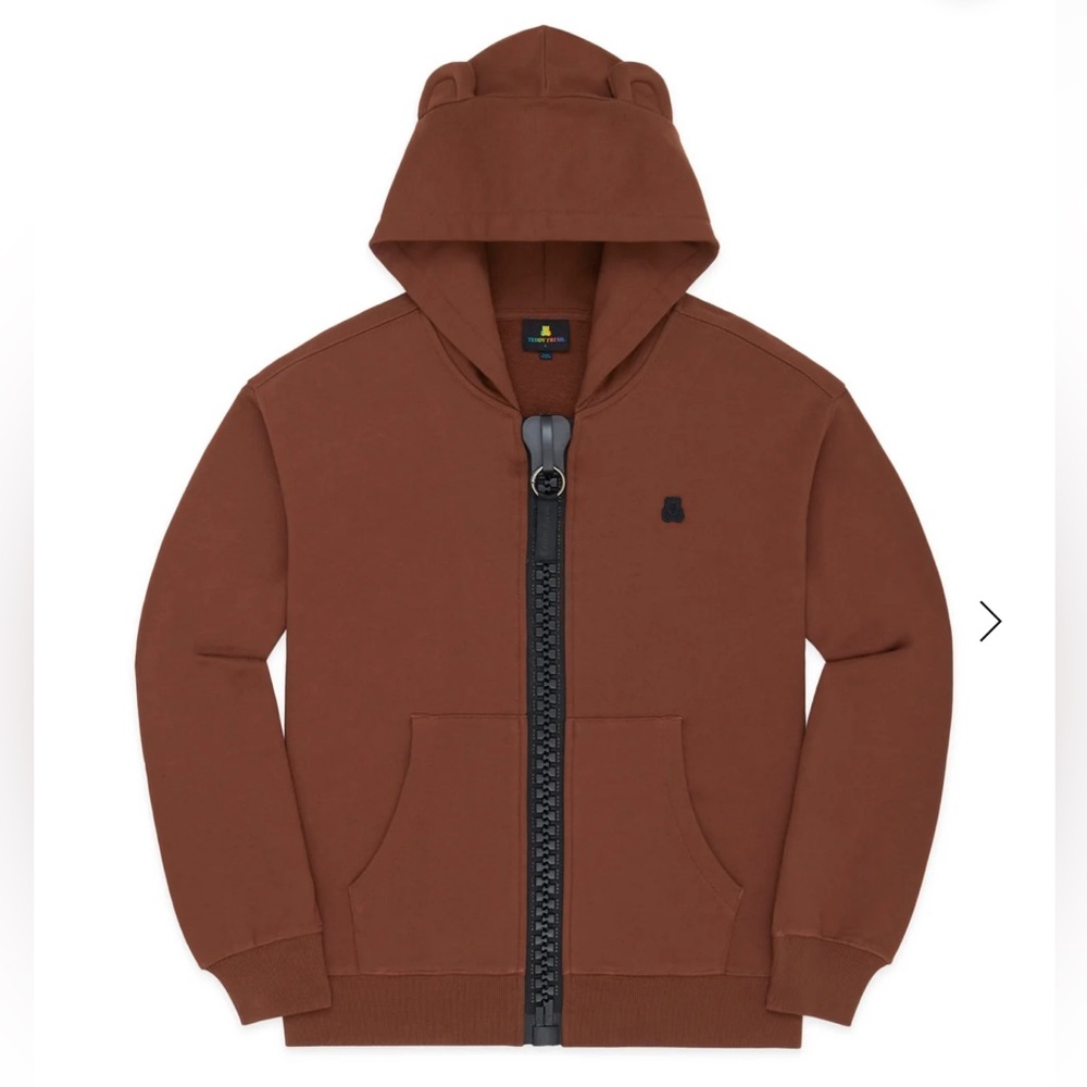 ISO Teddy Fresh Big Zipper Hoodie